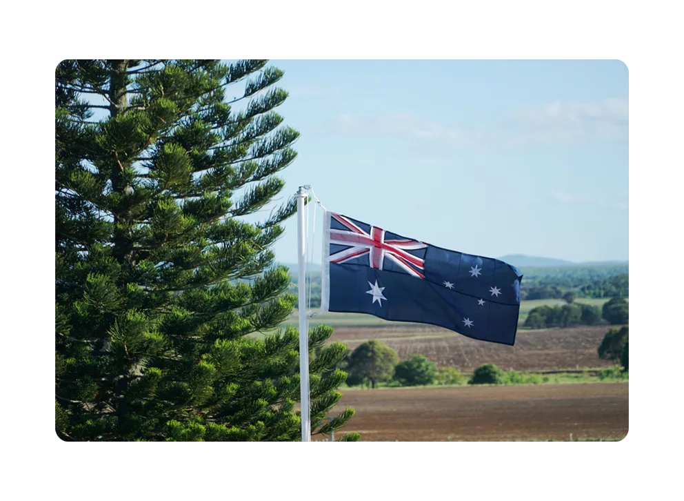 Aust flag